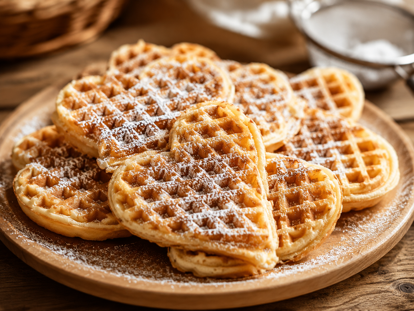 Frische Waffeln für den guten Zweck